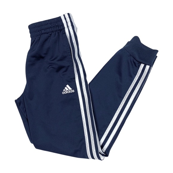 adidas Other - Adidas Navy 3 White Stripe Sweat Pants M (10-12)